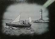 Boat & Lighthouse